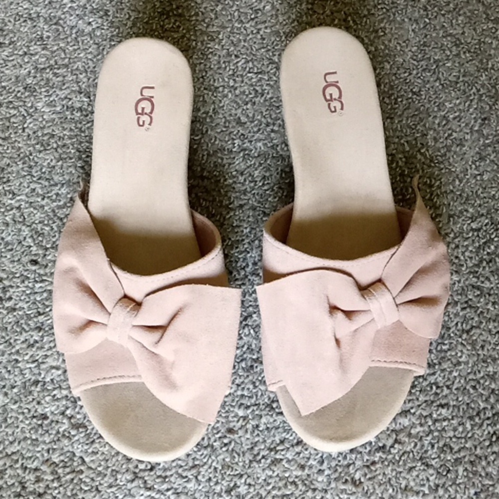 Ugg Blush Jaycee Arroyo Espadrille Wedge Slide Sandal NWOB